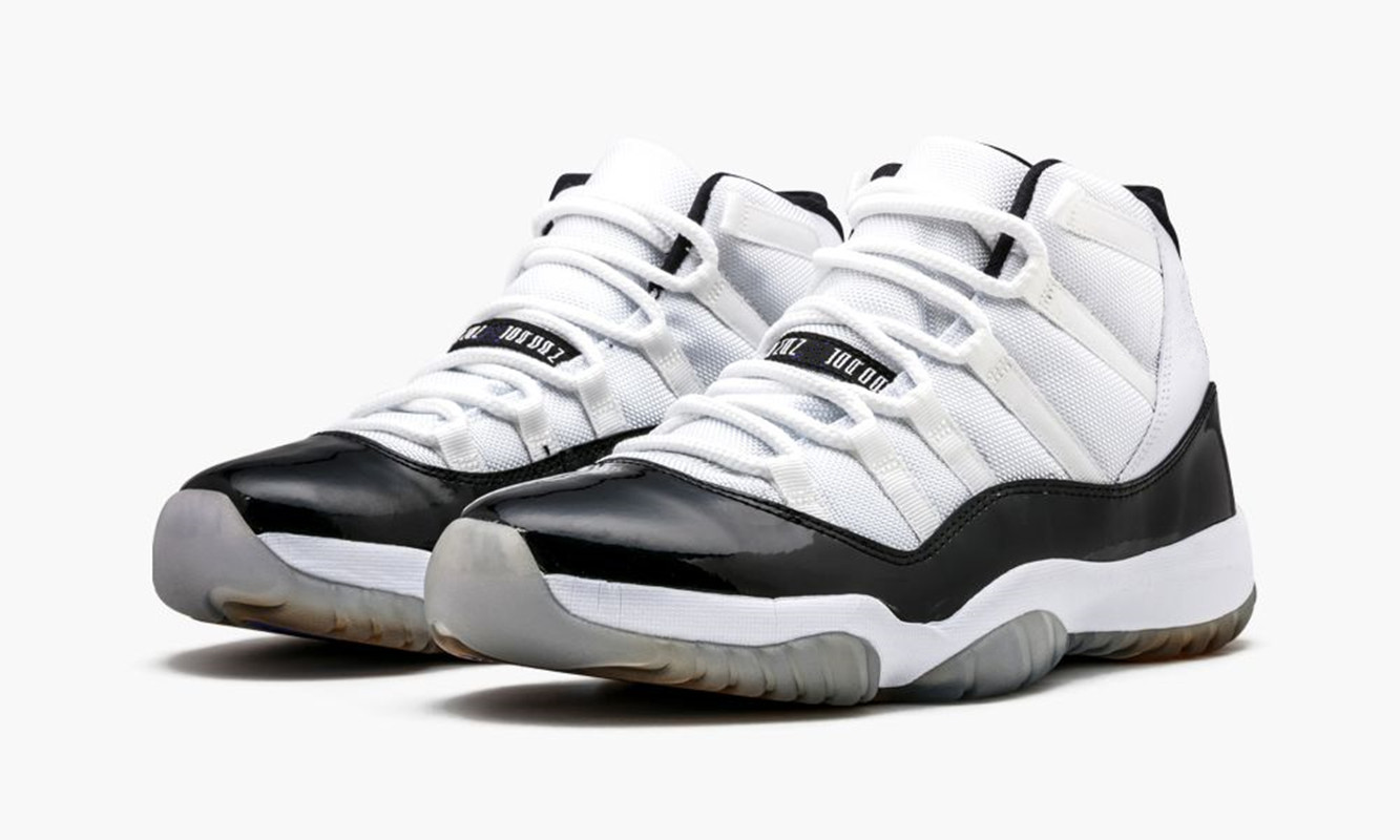 

Jumpman 11 CONCORD 23s RETRO WHITE BLACK-DARK Basketball Shoes Real Carbon Fiber With Original Box Fast Delivery