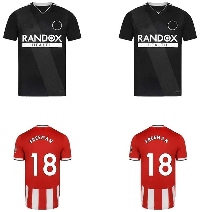 21/22 Sheffield Soccer Soccer Soccerys Berge Mousset UTD 2021 2022 McBurnie Lundstram Fleck Norwood Sharweavie Sharw Sharp Hommes Kits pour enfan