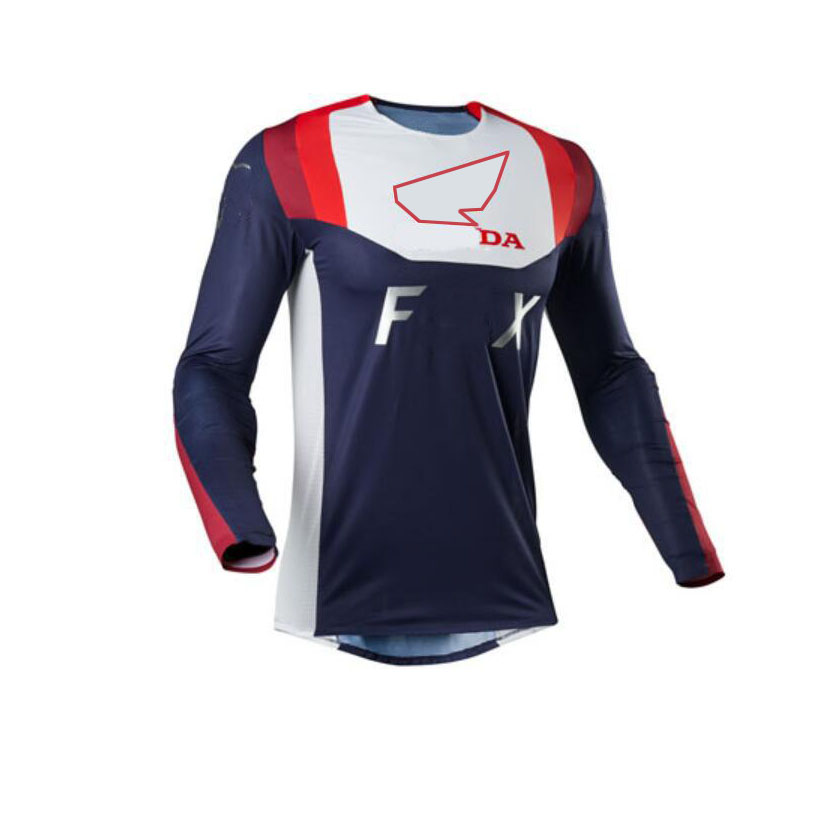 

Explosive motorcycle downhill cycling top men's and women's T-shirt summer long-sleeved mountain bike cross-country sweatshirt