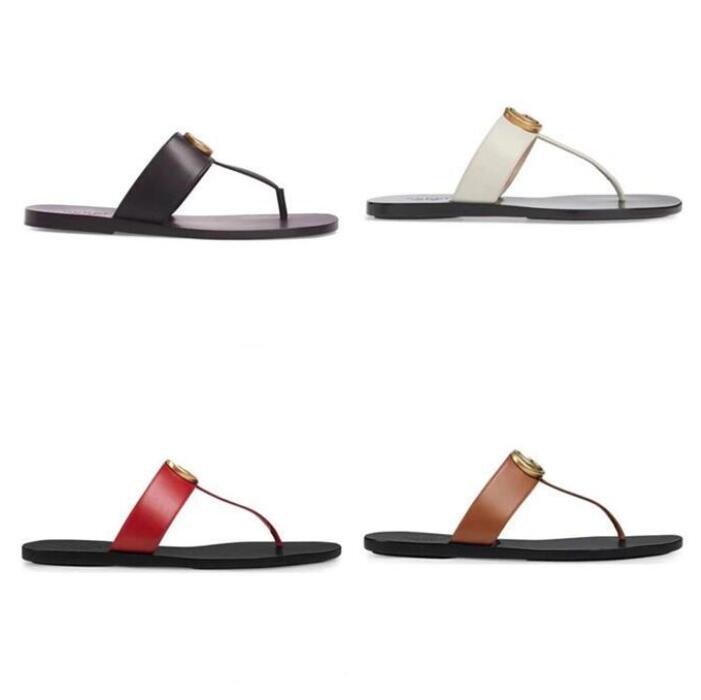 

2021 sandals Designer woman Slippers men slipper Gear bottoms Flip Flops women luxury fashion causal flop size 35-45 with box, 18