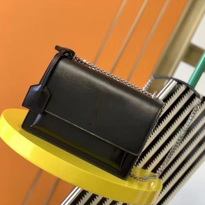 

Women Handbag Leather Bag Woman original box high quality shoulder cross body messenger bags lady clutch purse cell phone holder, With box