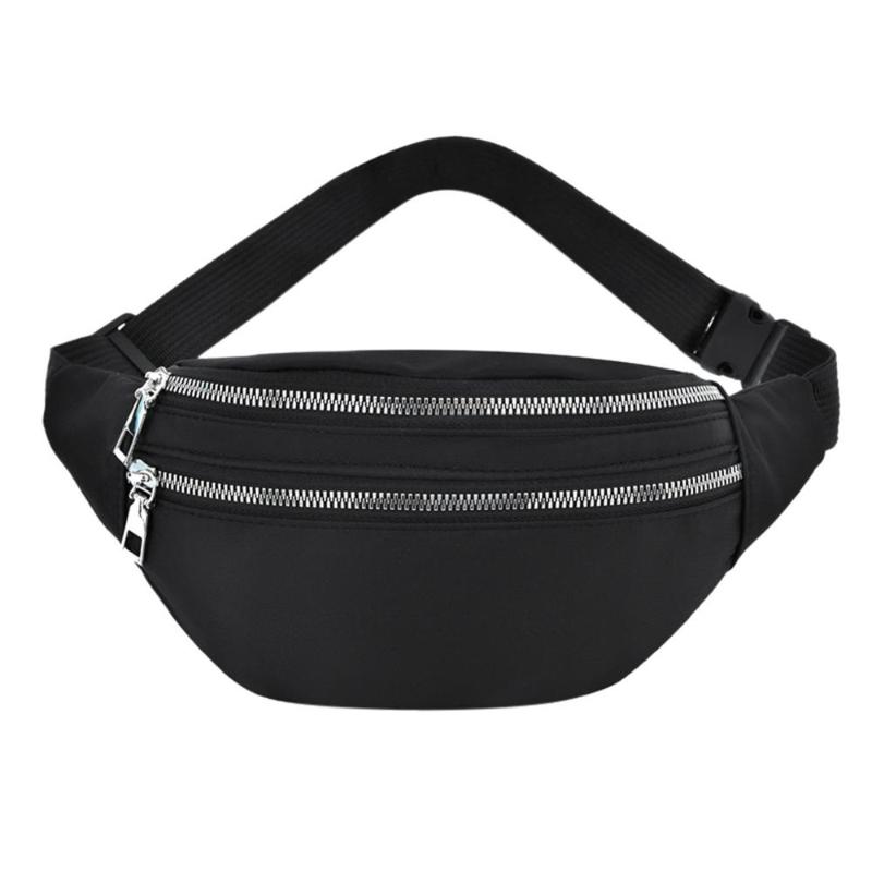 

Waist Bags 2021 Female Bag Designer Zipper Chest Sport Travel Fanny Pack Girl Belt Fashion Phone For Women, Black