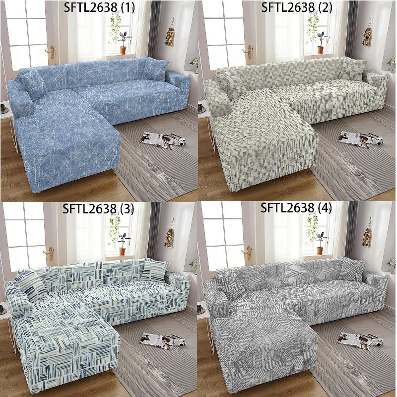 

Chair Covers Color Geometric Stripes Sofa Cover For Sofas Corner Plaid Chaise Lounge Armchairs