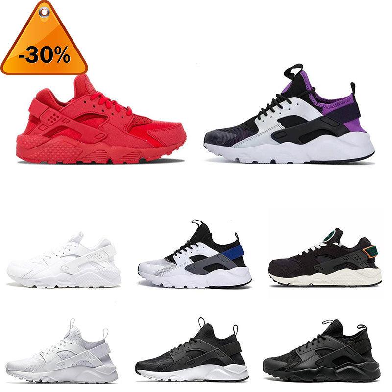 

Huarache Baskets Huaraches Ultra 4.0 Running Shoes Hurache Chaussures De Course Pour Homme Triple White Black Sport Harache HommesTopshop999