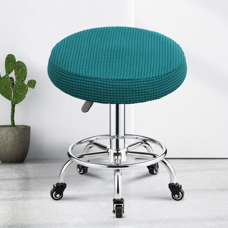 

Chair Covers Round Cover Universal Size Big Elastic Stretch Seat Slipcovers Restaurant Banquet Bar Home Party Decoration