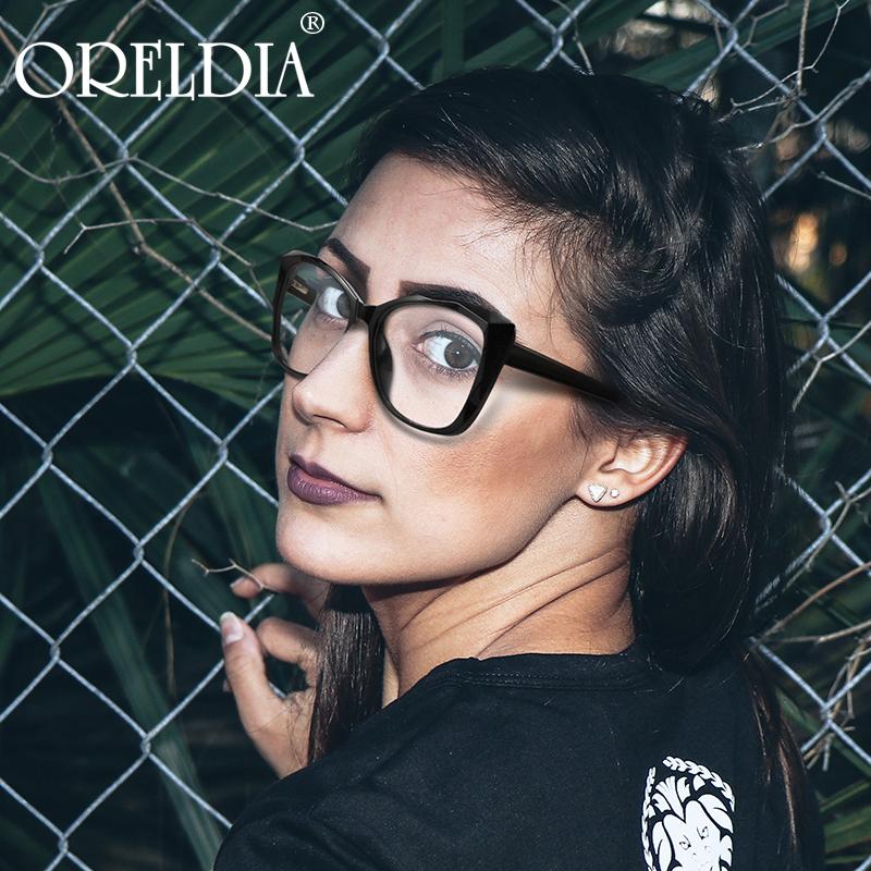 

Sunglasses Transparent Large Frame Glasses Men And Women Fat Round Fashion Clear Lines Can Wear Myopia