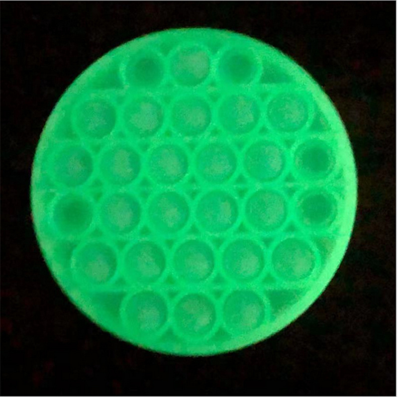 светильник антистресс с пузырями. антистресс светится в темноте. светящийся поп ит и симпл димпл. светящиеся игрушки в темноте. поп ит светящийся в темноте круг.