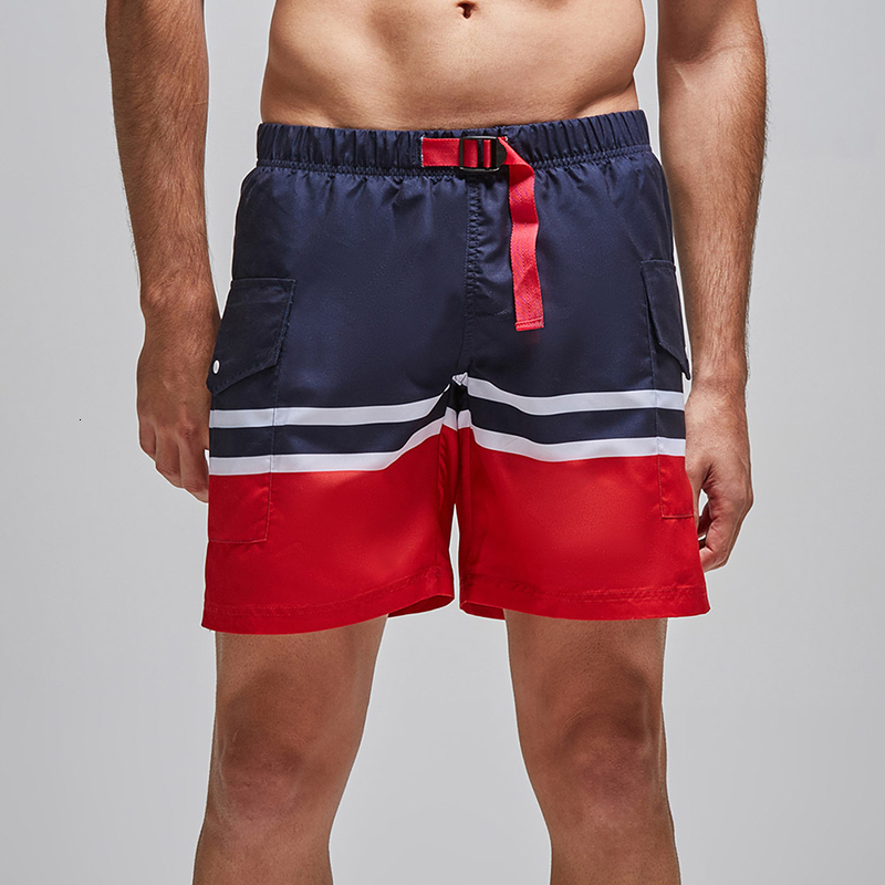 

2021 New Men's Quick-drying Swim Pants Loose Swimming Sports Shorts Men Dry for Beach with Pocket 9zti, Blue