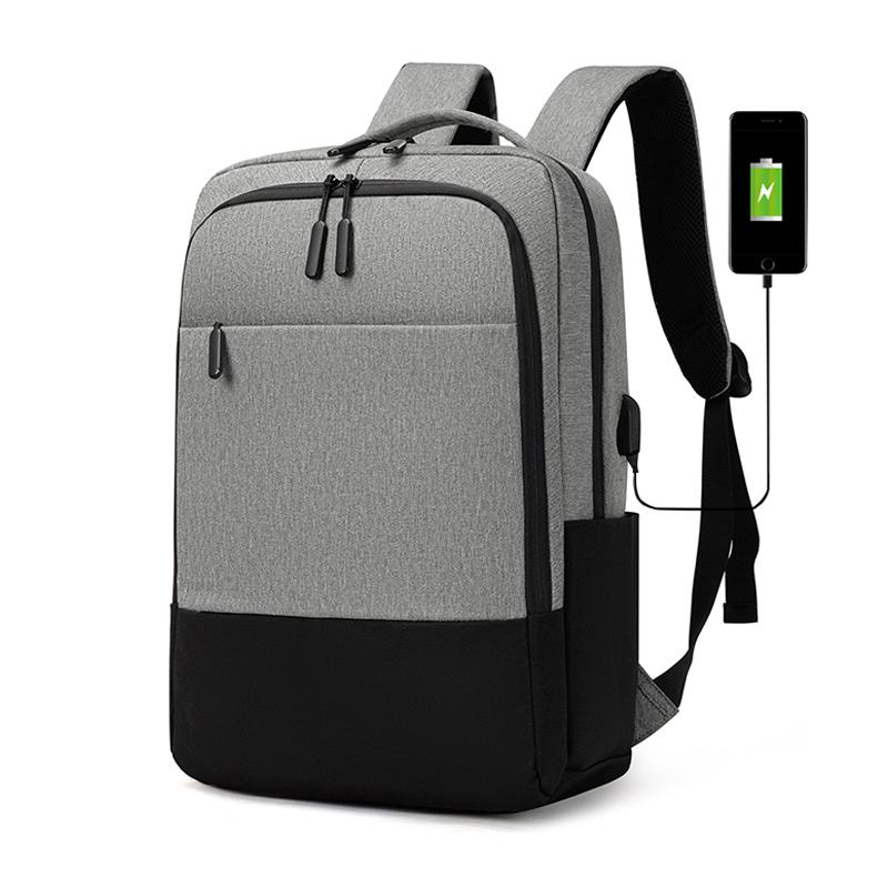 

Backpack Waterproof Men 15.6 Inch Laptop Backpacks Multifunction Large Capacity Travel Bag USB Charge Student Schoolbag For Male, Black