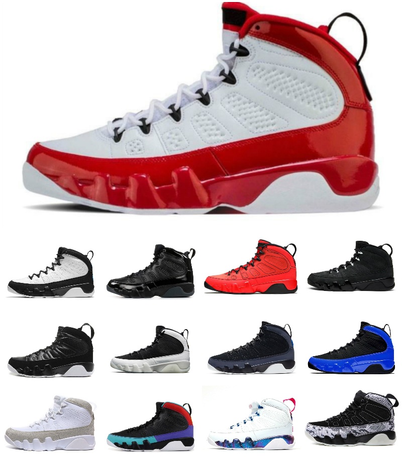 

Jumpman 9 Men Basketball Shoes Change The World Dream Bred Gym Red University Gold Motorboat Jones 9s OG Racer Pearl Blue Snakeskin Anthracite Mens Trainers Sneakers, Bubble package bag