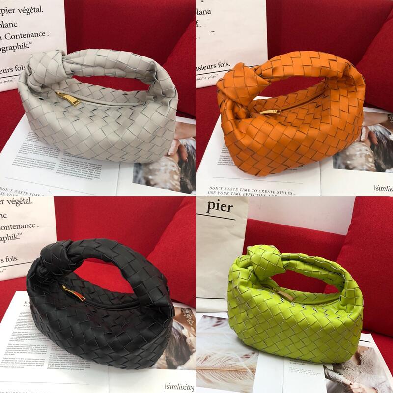 

Top quality Designer hobo shoulder bag for women intrecciato woven Chest pack lady Tote Rounded leather handbags vintage knotted handbag Fashion, #13