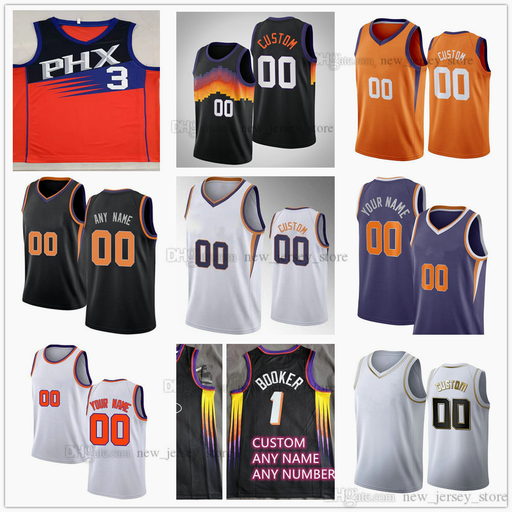 

Custom Printed 21-22 New 75th City Reward Basketball Jerseys 3 Chris 1 Devin Paul Booker 22 Deandre 99 Jae Ayton Crowder 10 Jalen Smith 25 Mikal Bridges 00 JaVale McGee, Other new jersey. send pictures on order