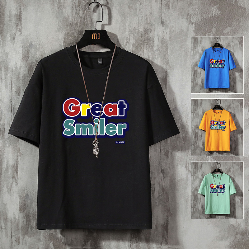 

2021 New Shirt of Short-sleeve Cotton Comfortable Woven Tshirts H54j, Yellow