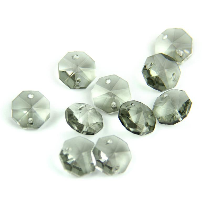 

14mm Two Holes 2000pcs/Lot Glass Octagon Beads Various Colors Suncatcher Crystal Drops For Chandelier