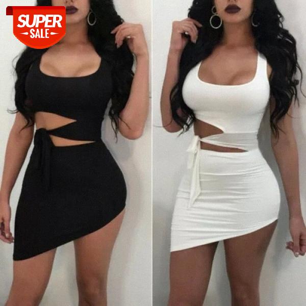

Womens Bandage Bodycon Sleeveless Evening Party Summer Beach Club Short Mini Dresses #AV4b, Black;gray