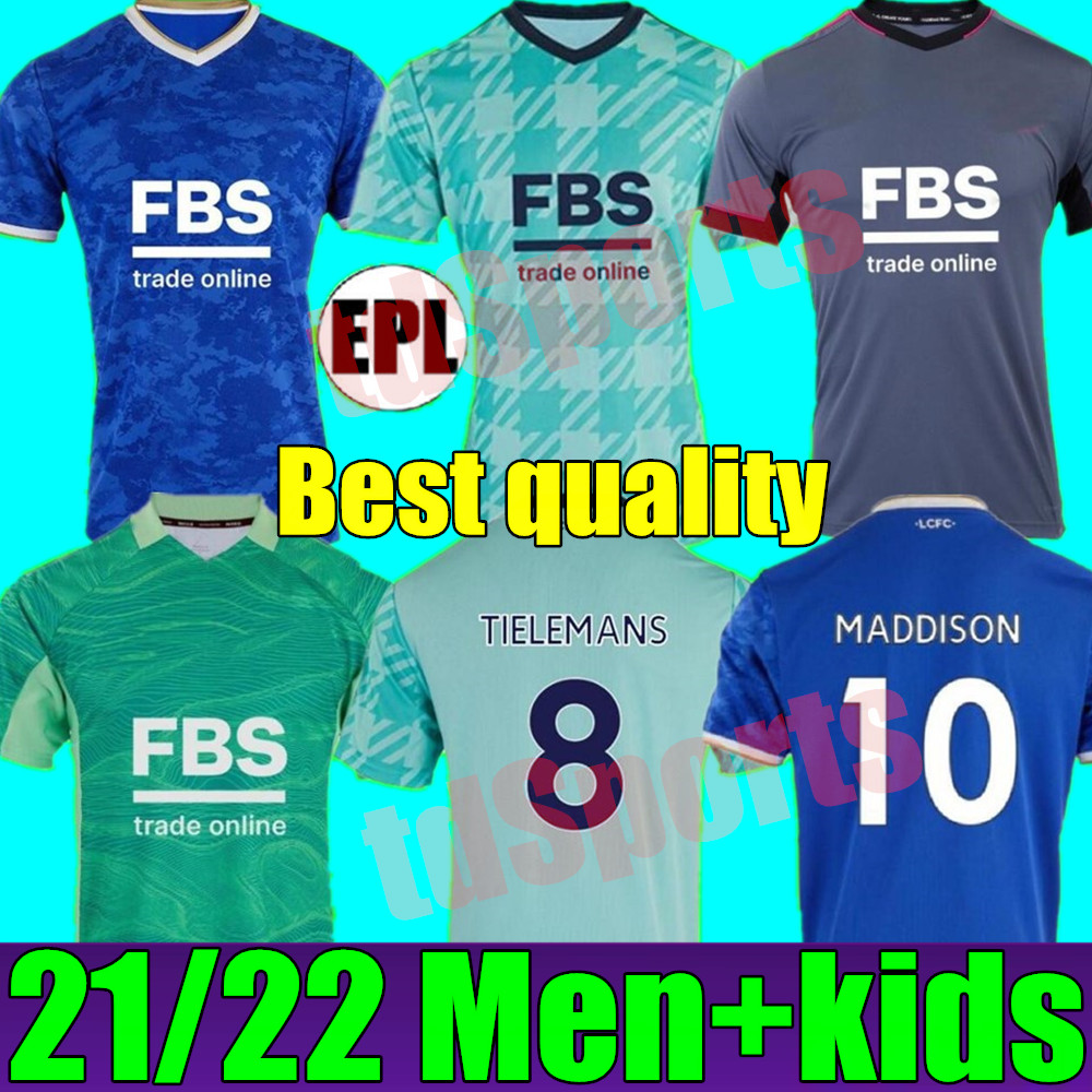 

2021 2022 VARDY Leicester soccer jersey 21 22 CITY MAGUIRE MADDISON TIELEMANS NDIDI camiseta de futbol Thailand football shirt goalkeeper GK, Black;yellow