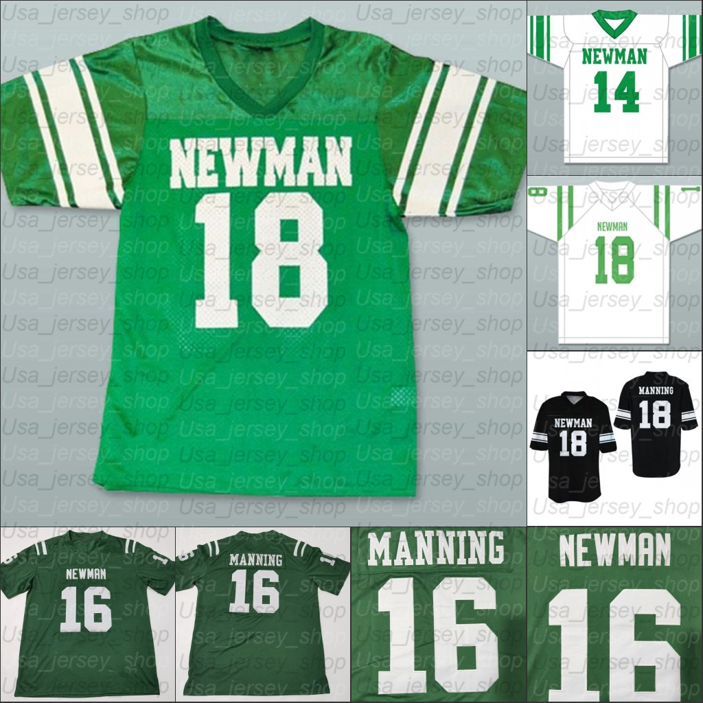 

Custom College Football Jerseys Isidore Newman High School 16 Arch 3 Odell Beckham Jr. Cooper Peyton Eli Manning, White iv