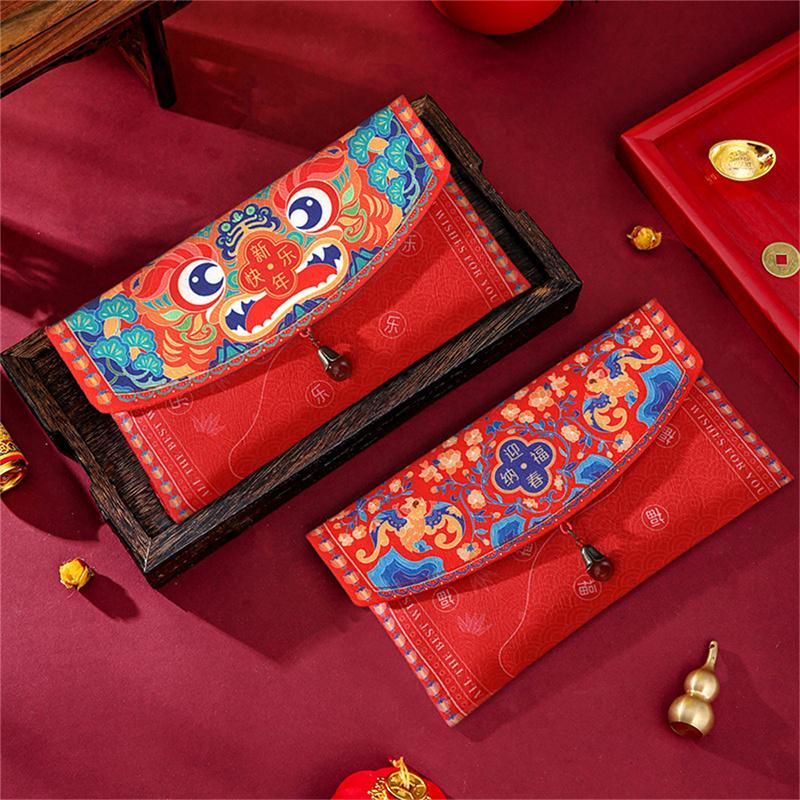 

Gift Wrap Year's Lucky Money Red Envelope Cloth Happy Year Brocade Tassel Bags