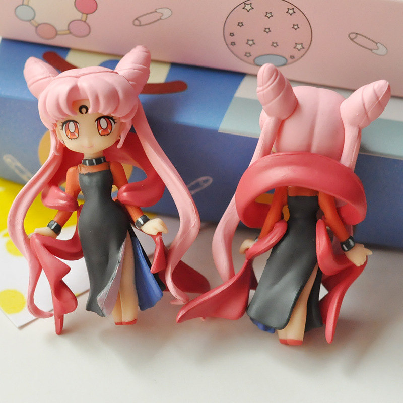 

7CM NEW Sailor Moon Figures Tsukino Usagi Anime PVC Model Dolls Toys Creative Collection Cake decoration Gift For Girl