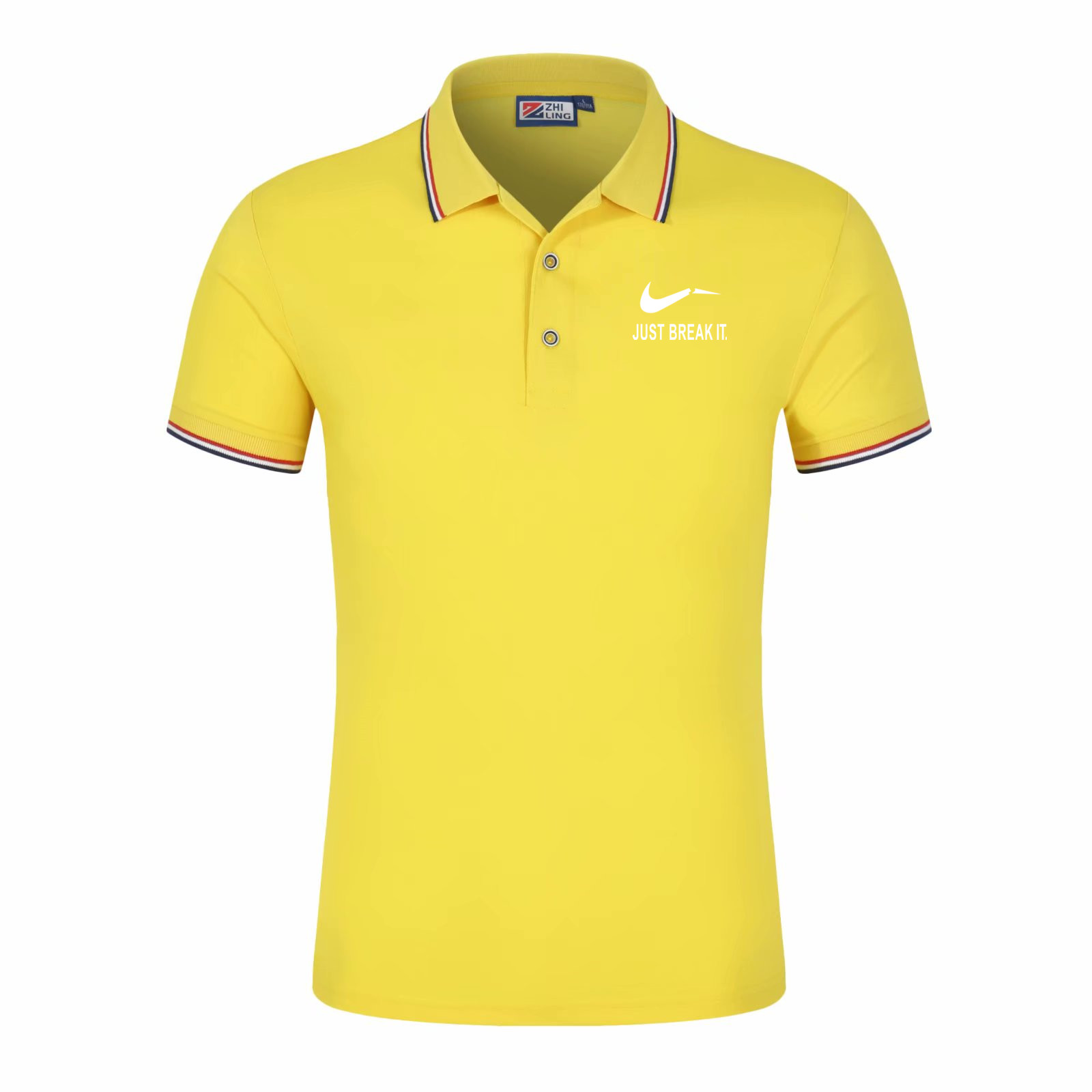 

Summer short Sleeve Polo Shirt men fashion polo shirts casual Slim Solid color business men's polo shirts men's clothing, White;black