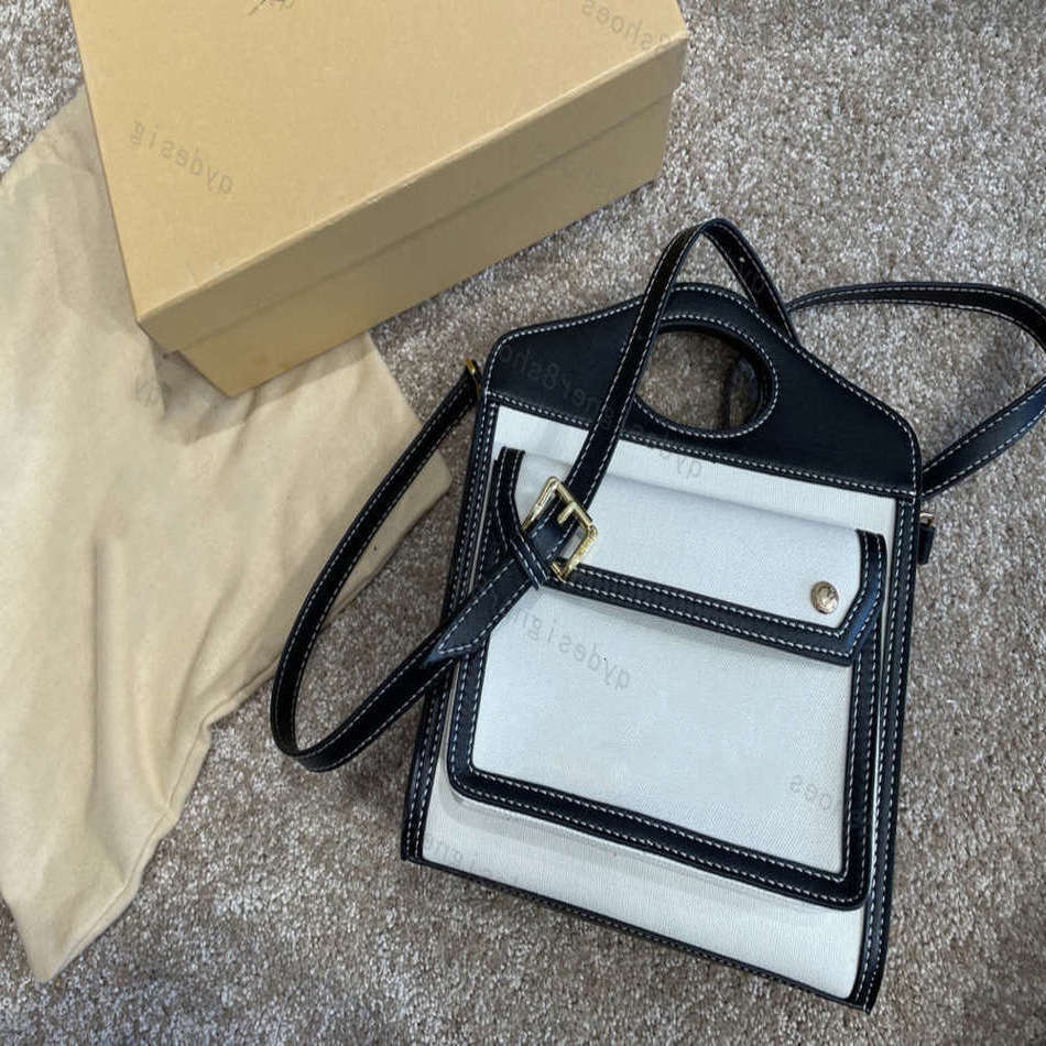 

Women's black and white British belly bag designer tote brand handbags womens, Freight;please don