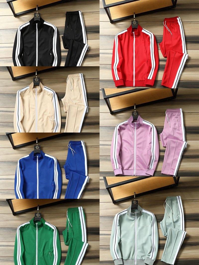 

Mens Tracksuit Two Pieces Sets Jackets Long Sleeves And Pants With Letters Embroidery Fashion Style Spring Autumn Outwear Sports Set Jacket Tops Suits