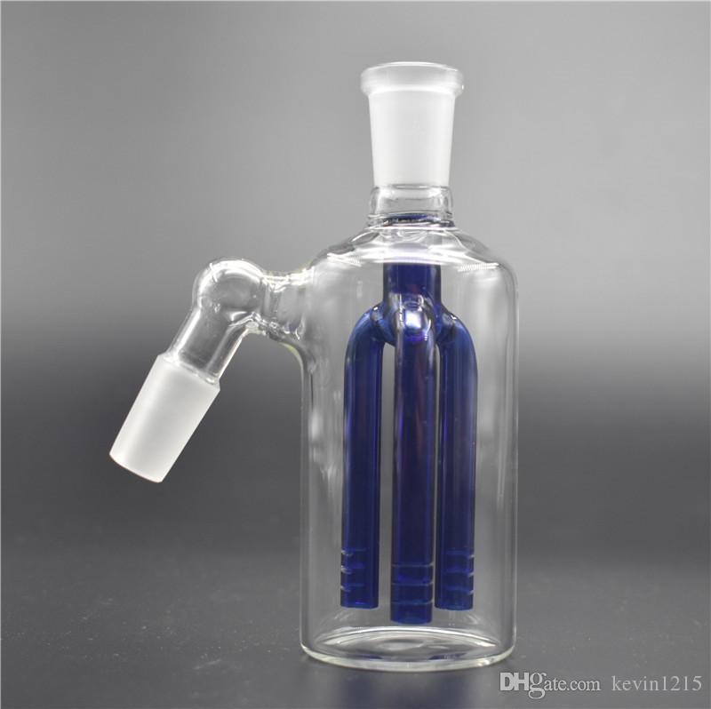 

high quality 3 Arms Tree Ash Catcher For Bongs 14mm 18mm Glass ashcatcher bong for dab oil rig
