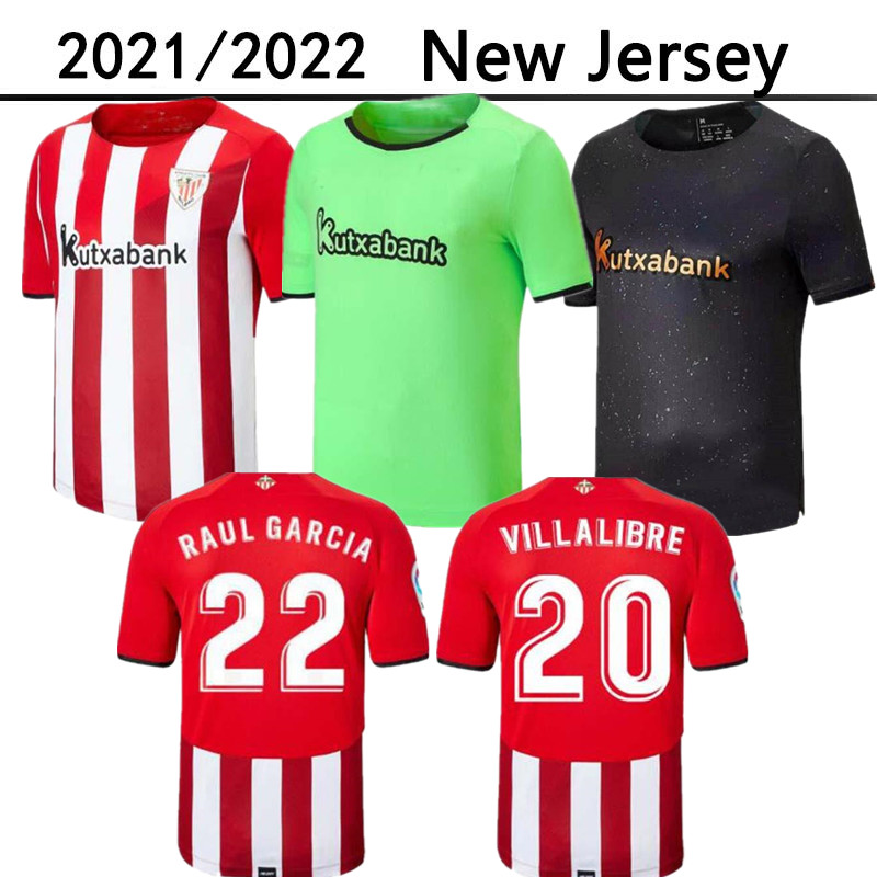 

21 22 Bilbao Soccer Jersey home away goalkeeper Athletic RAUL GARCIA BERENGUER WILLIAMS 2021 2022 VILLALIBRE MUNIAIN MARTINEZ men Camiseta d, Black;yellow