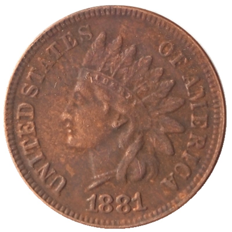 

US 1881-1885 Indian Head One Cent Craft opper Copy Pendant Accessories Coins