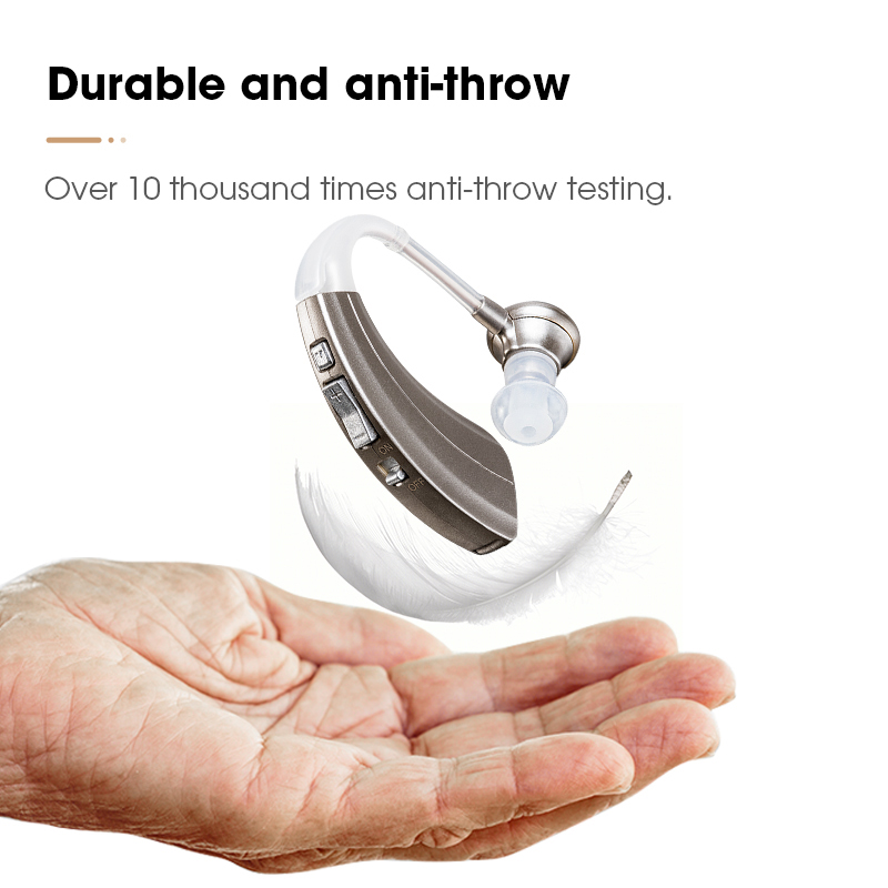 

More Glory Digital Hearing Aid Mini Sound Amplifi 500+ Battery Life 4 Listening Modes For 80-90db Moderate Hearing Loss VHP-220Scouts