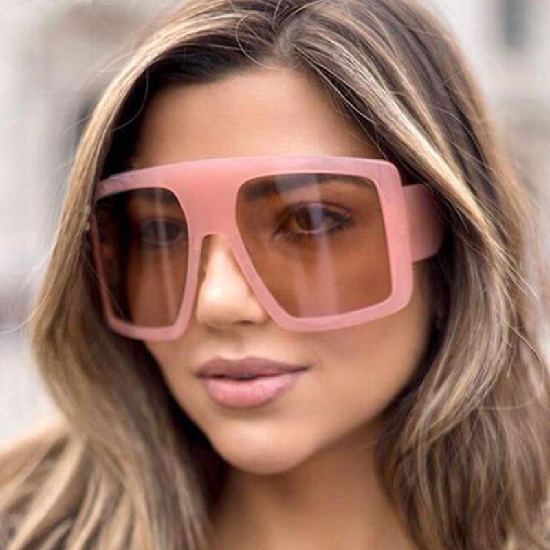 

Sunglasses Samjune Oversized Women 2021 Fashion Gradient Glasses Ladies UV400 Eyewear