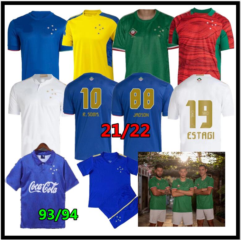 

21 22 camisa Cruzeiro soccer jerseys 100th anniversary shirts home away third 2021 2022 POTTKER DEDE R.SOBIS football Camiseta de Raposas 100 anos training shirt, 21/22 100th