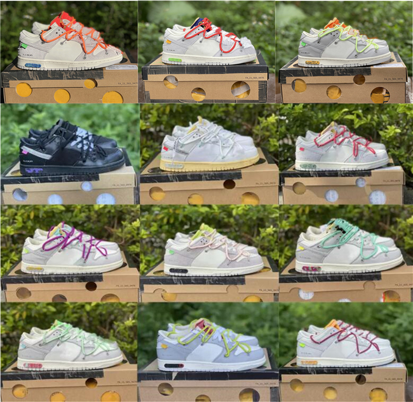 

2021 Authentic Off Dunkr Lot 1 Of 50 The 20 30 40 Shoes SB Low Futura White Black 34 Orange 31 36 Blue Green Red Men Women Trainers Sports O