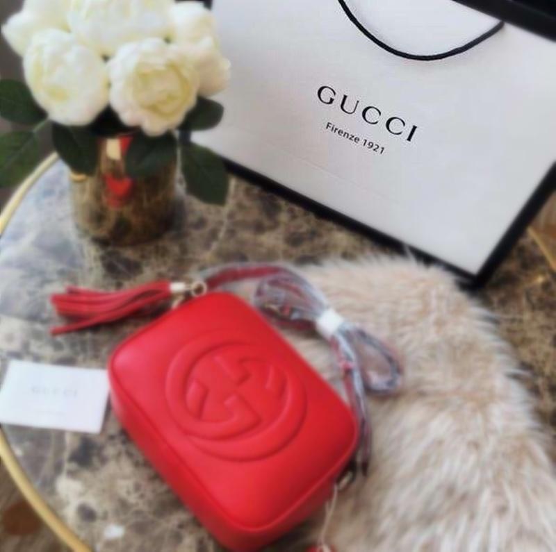 

GB3 HOT GG Fashion Women Genuine Leather Marmont black red pink GG Gold SOHO DISCO Shoulder Bag Purse handbags with series numb