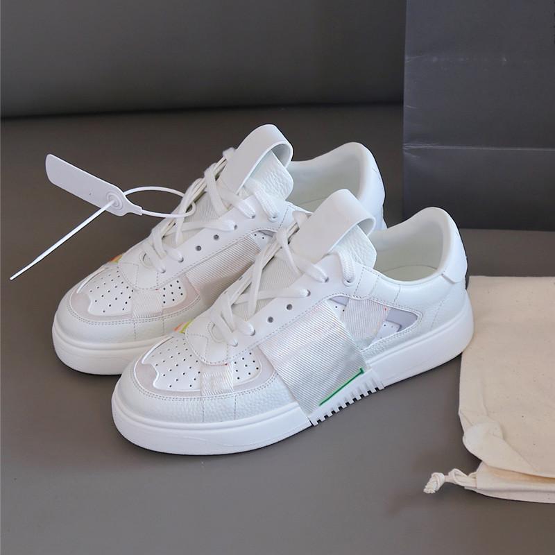 

Luxury Design couples Fashionable Leather Heightening Father Shoe Slippers Mens ins Versatile Sports Top Quality Brand Shoes Size 35-45, Picture color 5