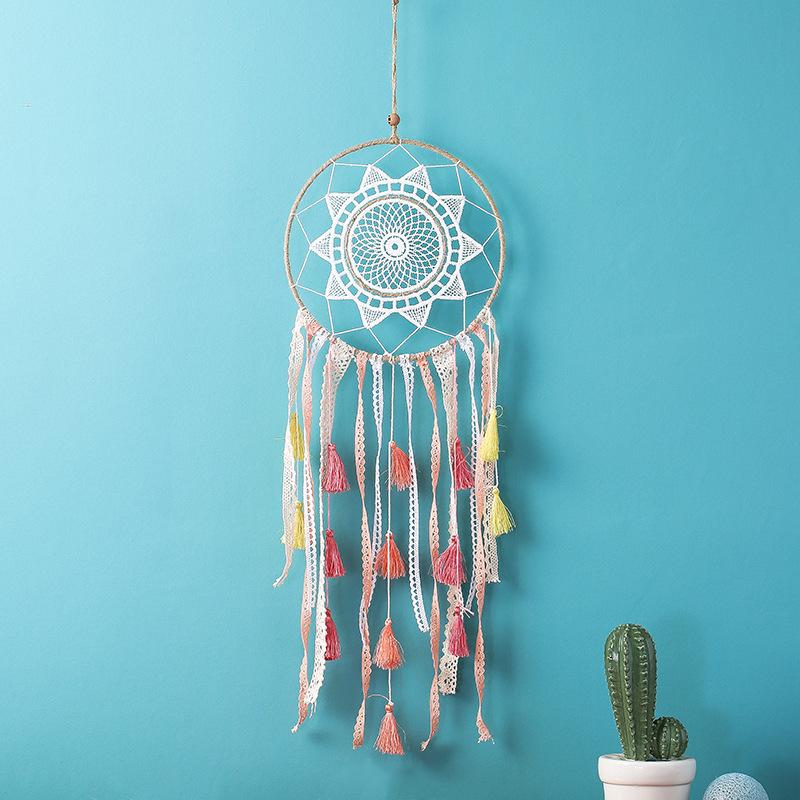

Wind Chimes Dreamcatcher Dream Catcher Pendant Home Decoration Crafts Christmas Decorations for Home Hanging Decorations