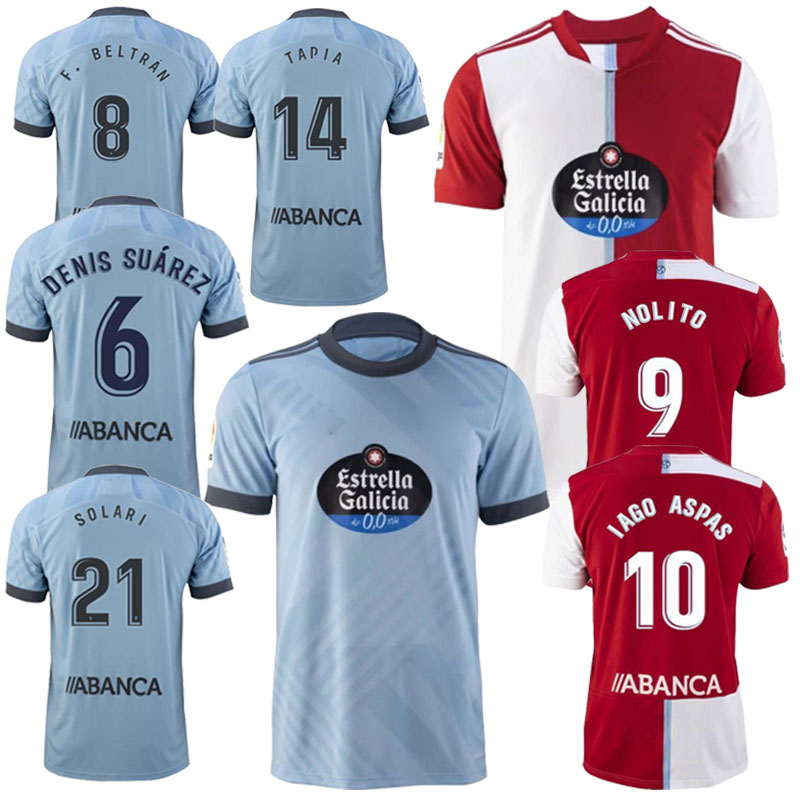 

21 22 RC Celta de Vigo Soccer Jerseys 2021 2022 LOBOTKA IAGO ASPAS SANTL MINA Home away Football Shirt SISTO BOUFAL camiseta futbol Men Kids kit uniform, 2122
