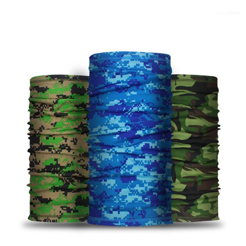

Bicycle Sunscreens Silk Camo Scarf,Polyester Seamless Sport Neck Gaiter Tube Bandana Headband Face Cover Fishing Magic Scarf1