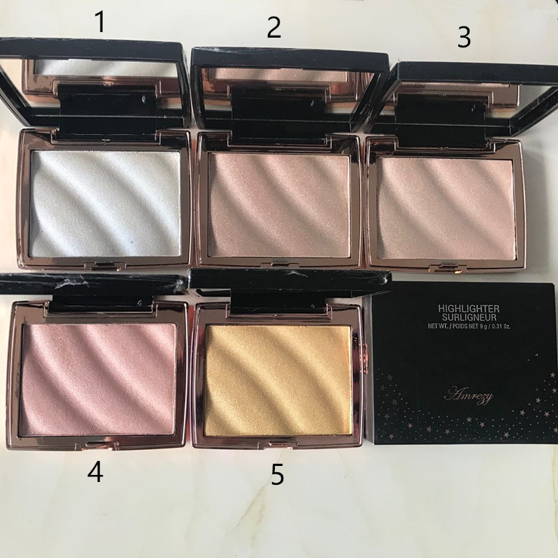 

New arrival 5colors Highlighter Powder Facial Palette Face Contour Shimmer Glitter Powder Illuminator Highlight Makeup