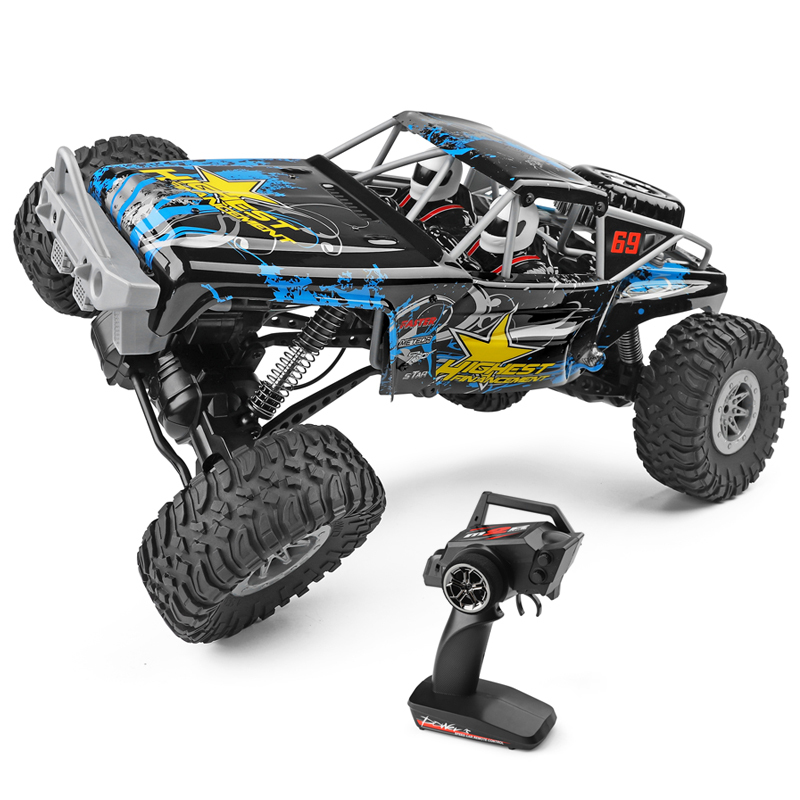 

High Chassis Off-Road Truck 2.4G 1/10 280 Motor 4WD Double Bridge Independent Suspension Wireless Control RC Rock Crawler Truck