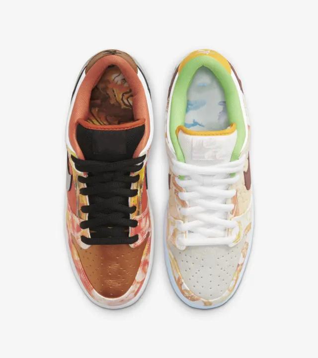 Chaussures de basket-ball Low Street-Hawker Chaussures plates Cuivre métallique Hommes / Femmes Sports de plein air SNKRS Avec boîte d'origine Li