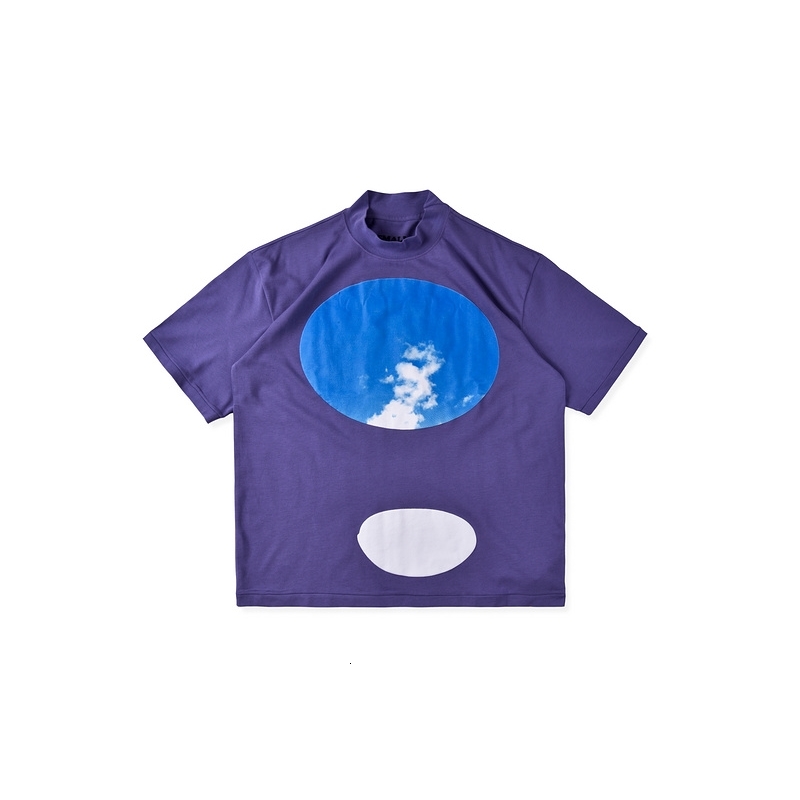

2021 New Kanye West Jesus Is King .a.'s Birthday Party, Man Round Neck Cotton T-shirt, the Woman with Super Large T-shirt and Trusting 3s1d, White;black