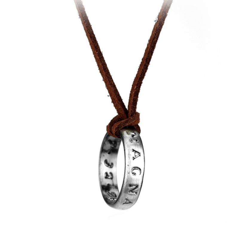 

Pendant Necklaces Cosplay Accessories Collector's Edition Fashion Man's Jewelry Game Uncharted Ring : A Thief's End Drake Alloy