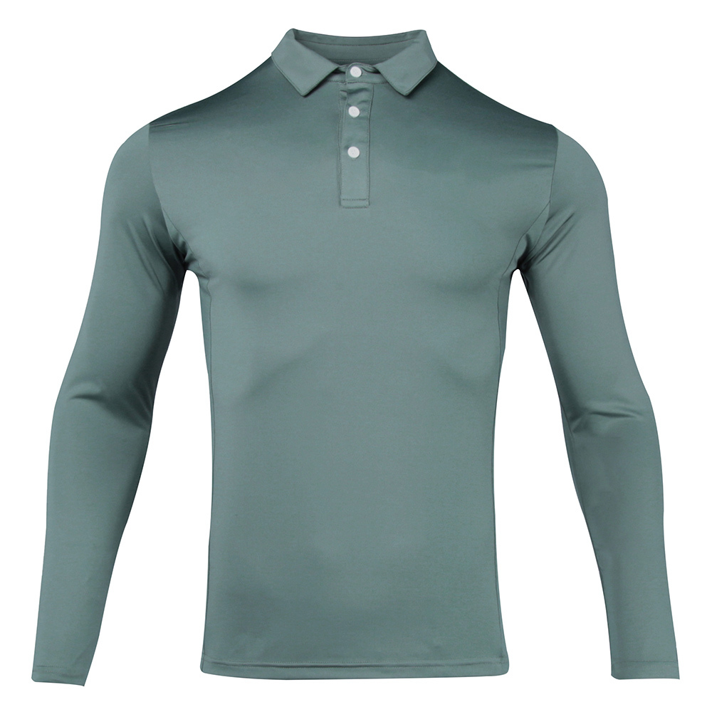 

2021 New Golf Wear Long Sleeve Golf Shirt 7 Colors in Choice Leisure Fitness Quick Dry Golf Clothes Sport Male t Shirt Gym, White;black