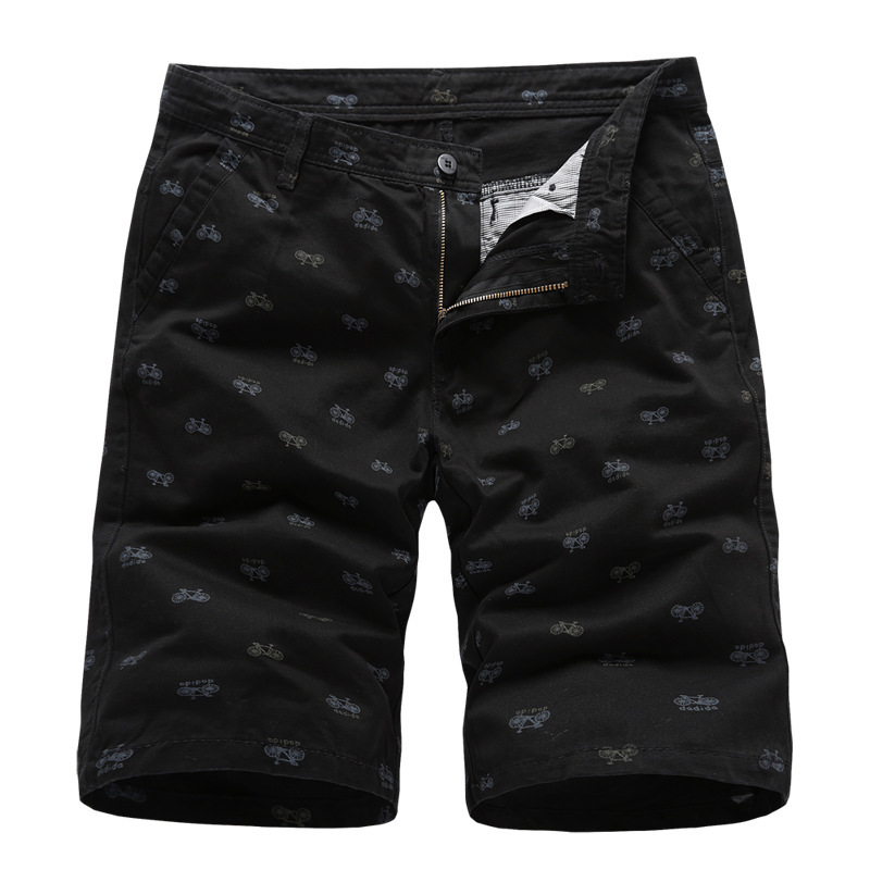 

Plus Size 28-38 Inch Men's Black Shorts New 2021 Summer Casual Classic 95% Cotton Brand Male Short Pants Trouers E9tk, 2817 b