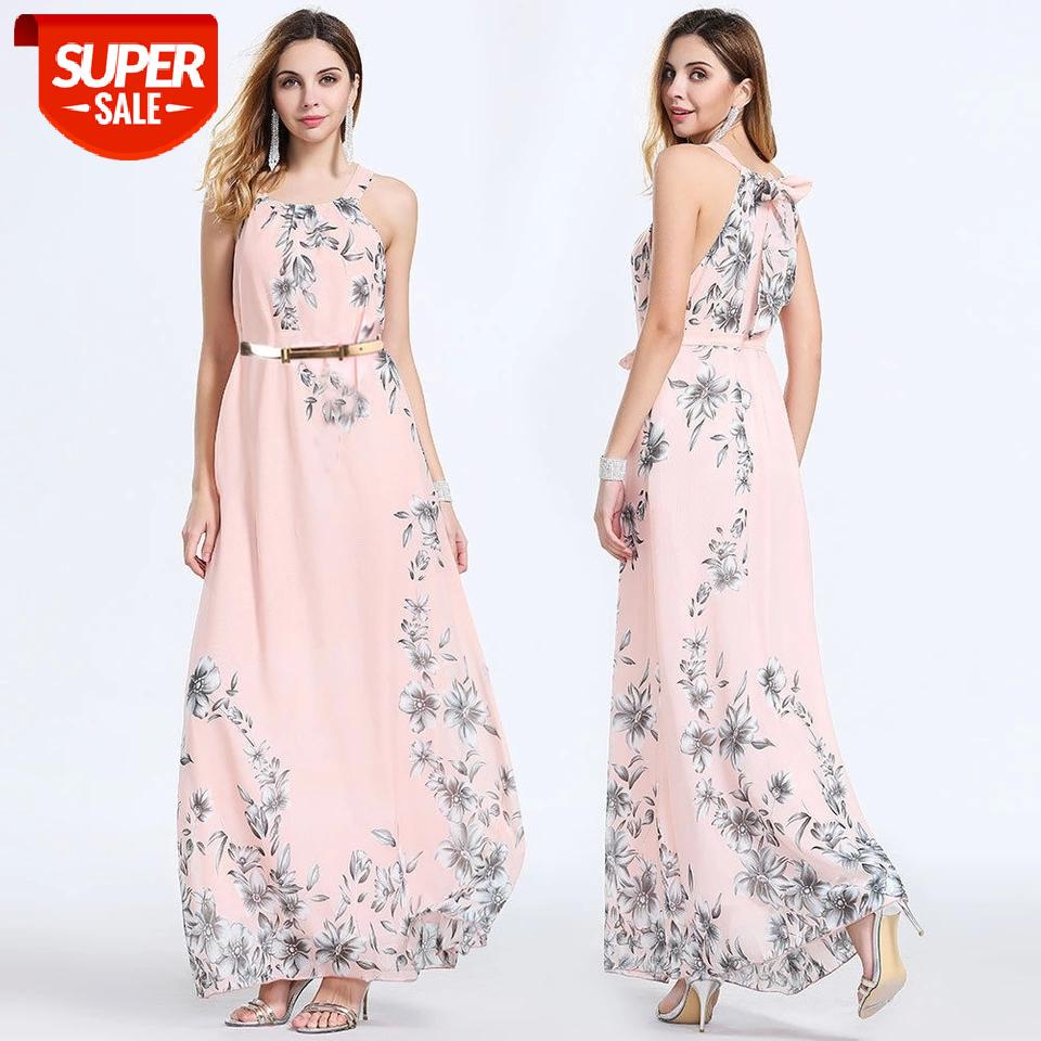 

New Women Summer Casual Beach Long Dress Sleeveless Evening Party Summer beach party #lj9z, Black;gray