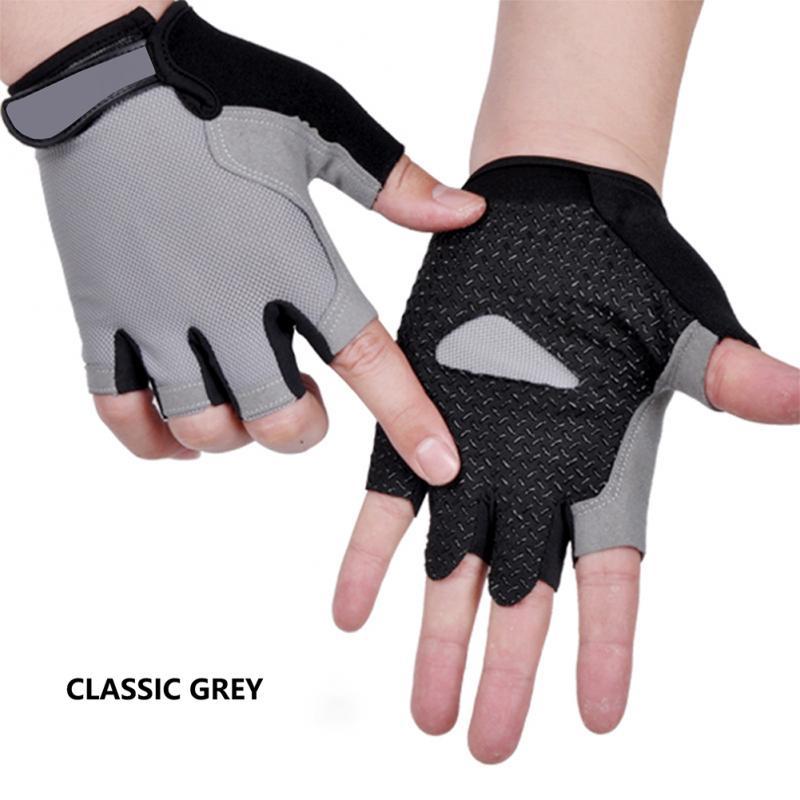 

Sports Gloves Bicycle Half-finger Waterproof Outdoor Soft Non-slip Breathable Fingerless Riding Equipmet, Black