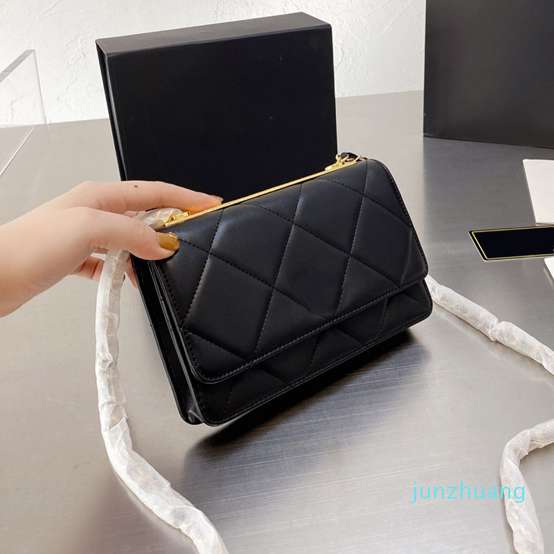 

Designer- Women bags Trendy Bags Wallet Chain Classic Flap Fashion Purses Card Holder Coins Hardware Phone Pocket