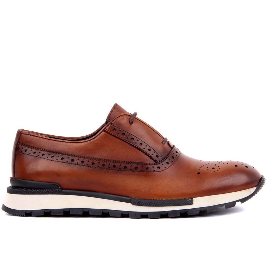 

Sail Lakers-Tan Lace-Up Casual Derby Brand New Classic Dress Leather Wedding Shoes Men Formal 210316, Black