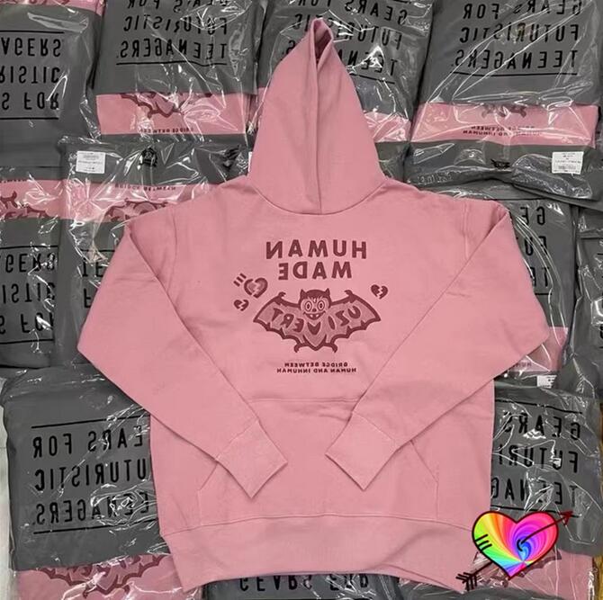 

Hoodie Men Women 1 High Quality Graphic Hoodie Hooded Sweatshirts Heavy Fabric Pullovers, Pink